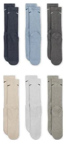 Шкарпетки Nike бавовна чоловічі 46-50 сірий бежевий блакитний