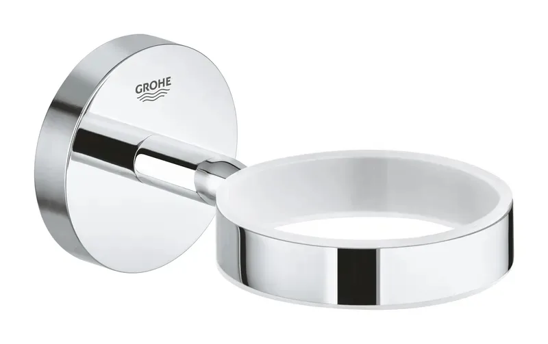 Тримач для склянки Grohe метал 54х67х111 мм сталевий хромований