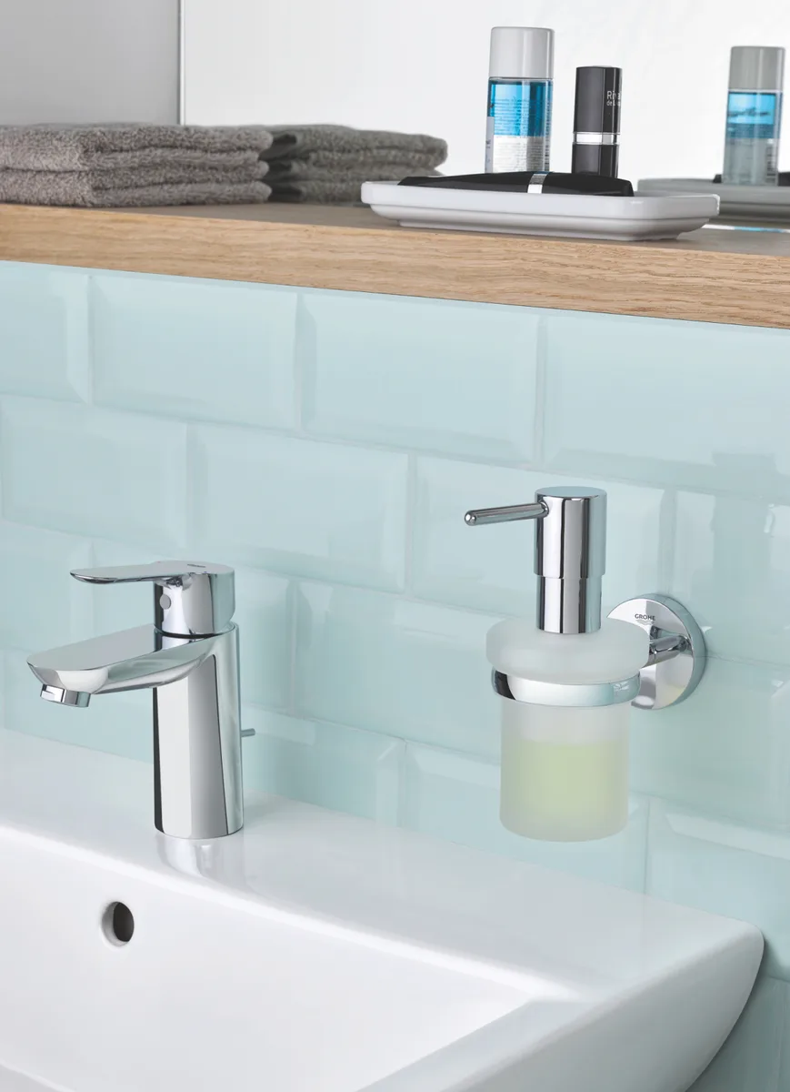 Тримач для склянки Grohe метал 54х67х111 мм сталевий хромований