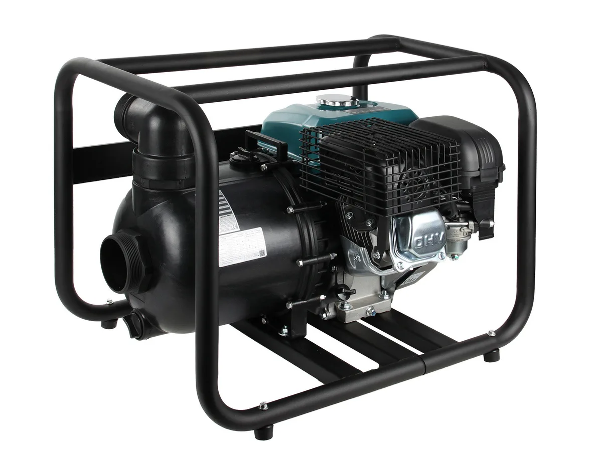 Бензинова мотопомпа KonnerSohnen KS 80CW, продуктивність 1000 л/хв, потужність 7.0 к.с, вага 28 кг.