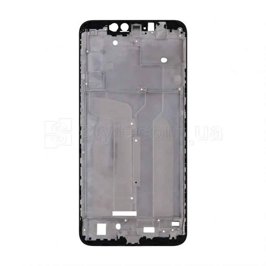 Рамка дисплея Xiaomi Original Quality чорна з проклейкою для Redmi Note 6 Pro