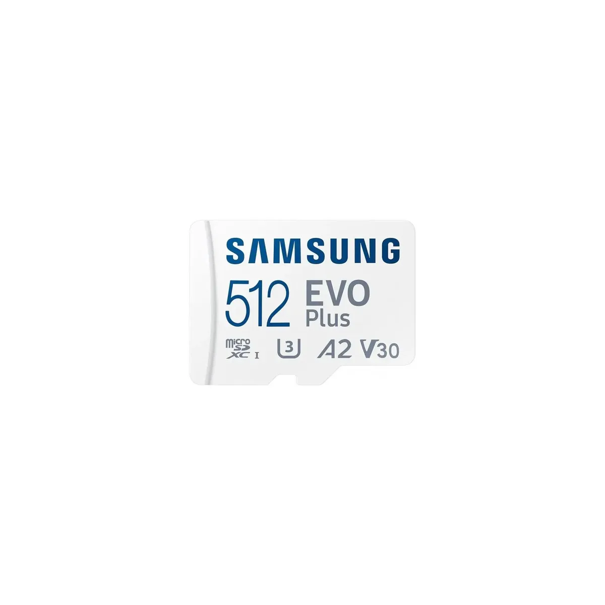 Карта пам'яті Samsung microSDXC 512GB UHS-I Class 10 Evo Plus чорна