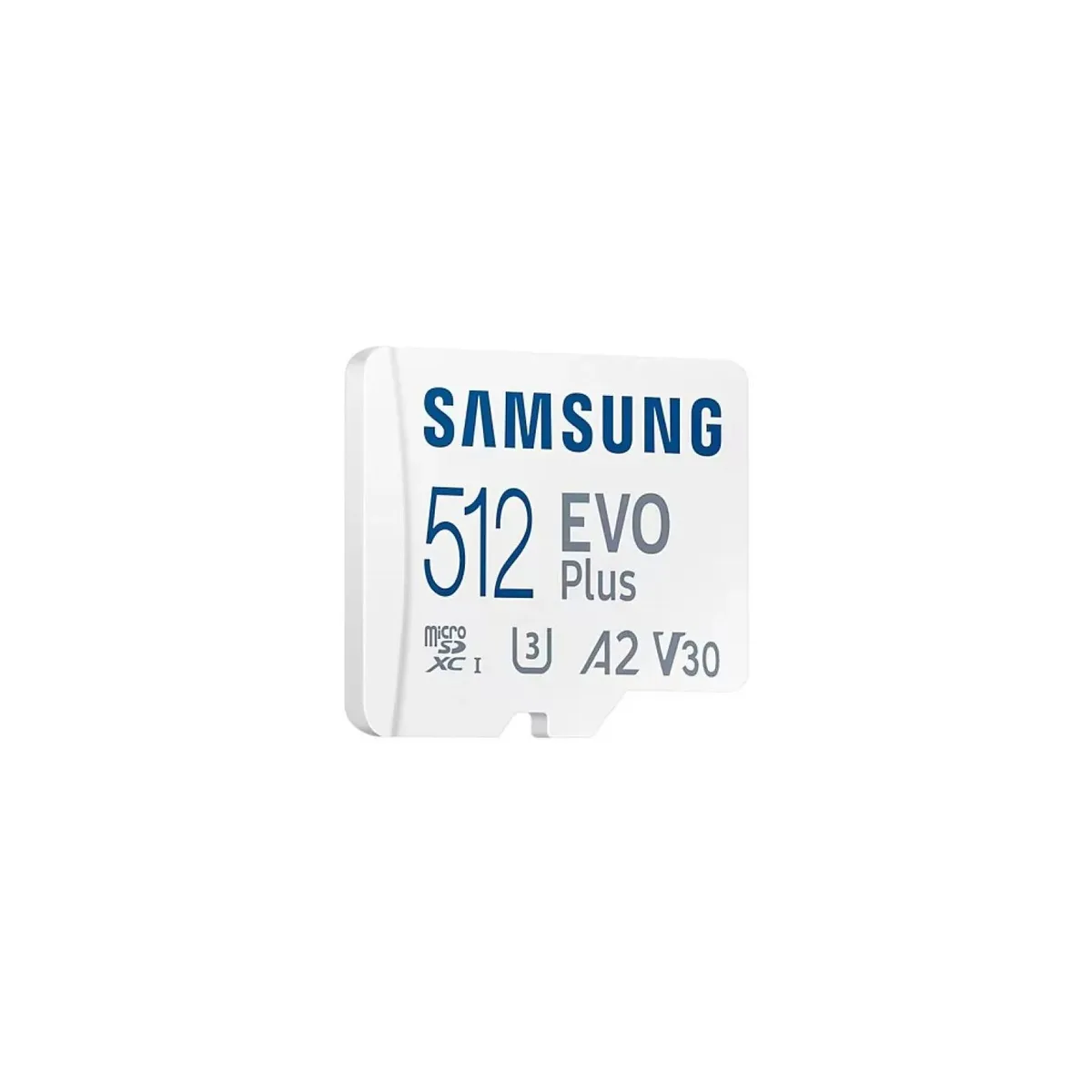 Карта пам'яті Samsung microSDXC 512GB UHS-I Class 10 Evo Plus чорна