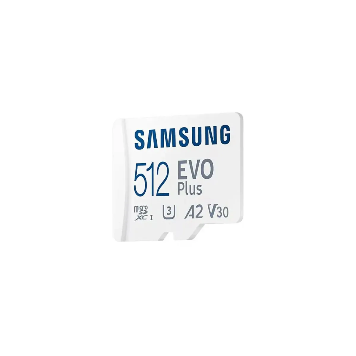 Карта пам'яті Samsung microSDXC 512GB UHS-I Class 10 Evo Plus чорна