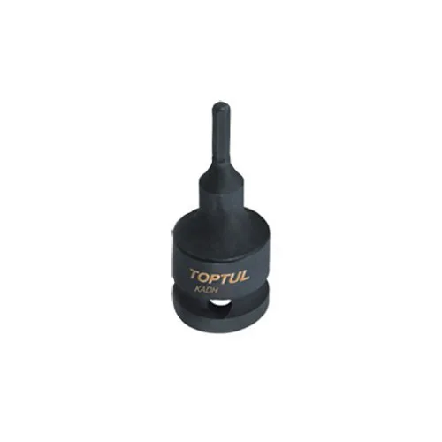 Головка ударна Toptul 1/2" HEX 7мм Хромованадієва сталь