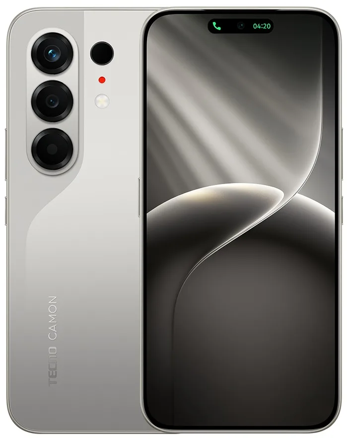 Смартфон TECNO 6,78" 12ГБ 256ГБ 2SIM 6500мАгод Nebula Titanium