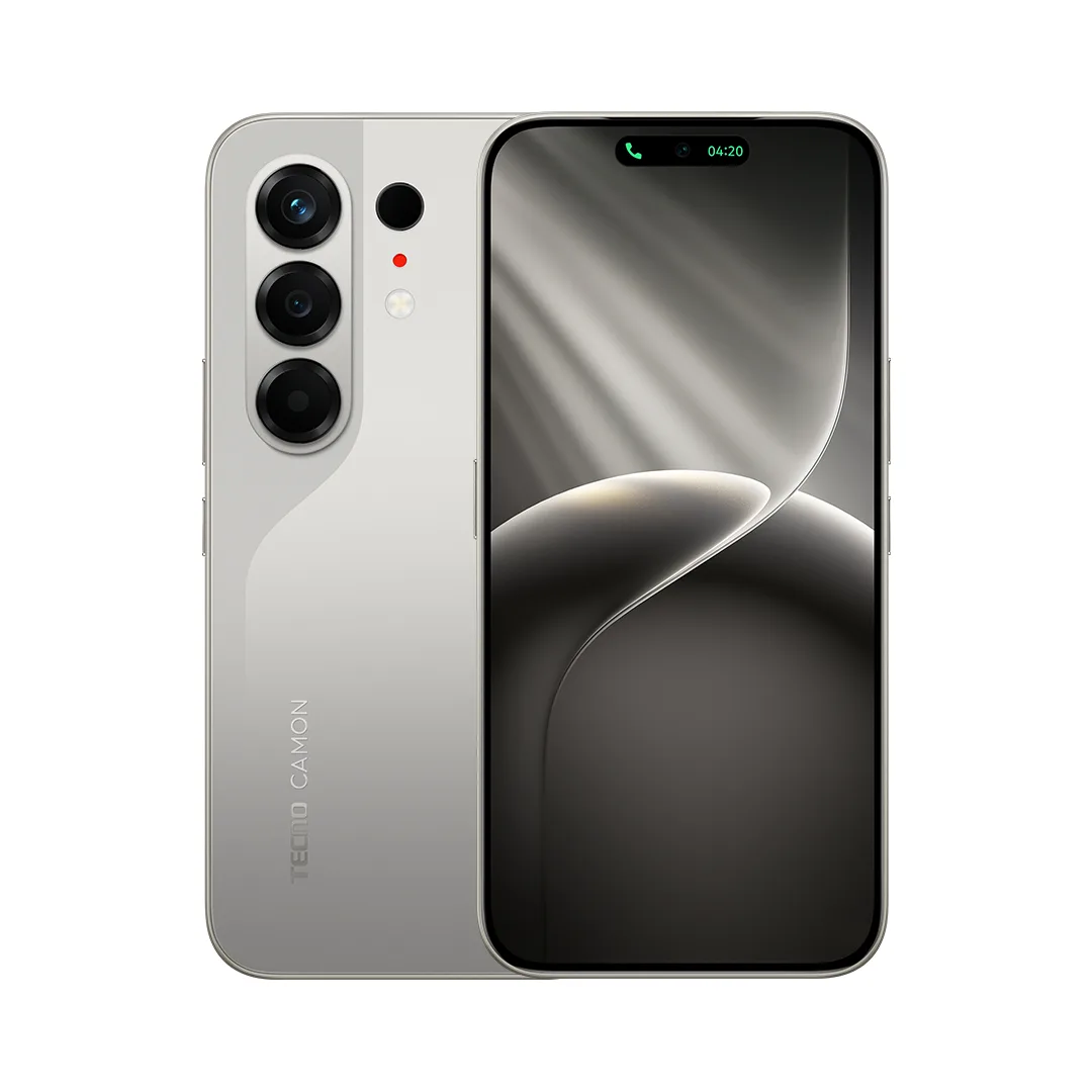 Смартфон TECNO 6,78" 12ГБ 256ГБ 2SIM 6500мАгод Nebula Titanium