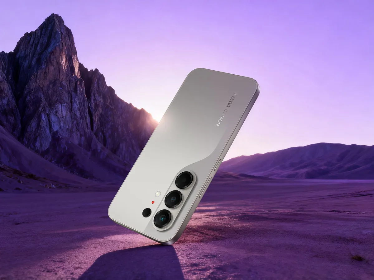 Смартфон TECNO 6,78" 12ГБ 256ГБ 2SIM 6500мАгод Nebula Titanium