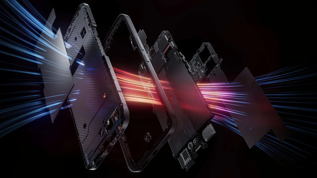 Смартфон TECNO 6,78" 12ГБ 256ГБ 2SIM 6500мАгод Nebula Titanium