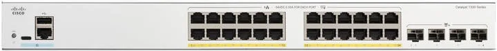 Коммутатор Cisco Catalyst 1300 24xGE, Full PoE, 4x10G SFP+