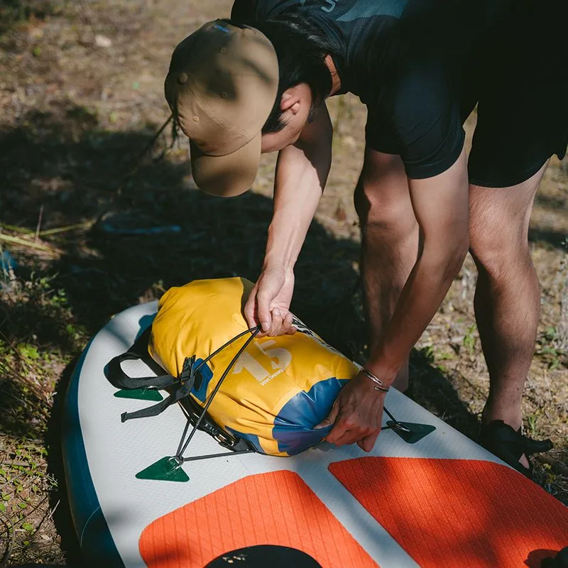 Водонепроникний рюкзак Naturehike поліестер 15 л жовтий
