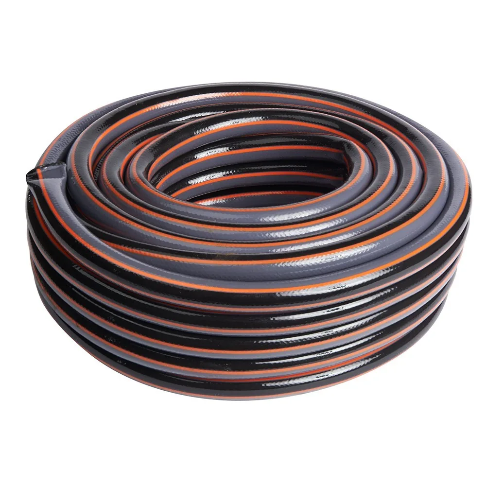 Садовий шланг SEQUOIA SWH3420 3/4", 20 м, 3-шаровий, витримує тиск до 15 бар, температурний діапазон -10° до +60°C, вага 4.0 кг.