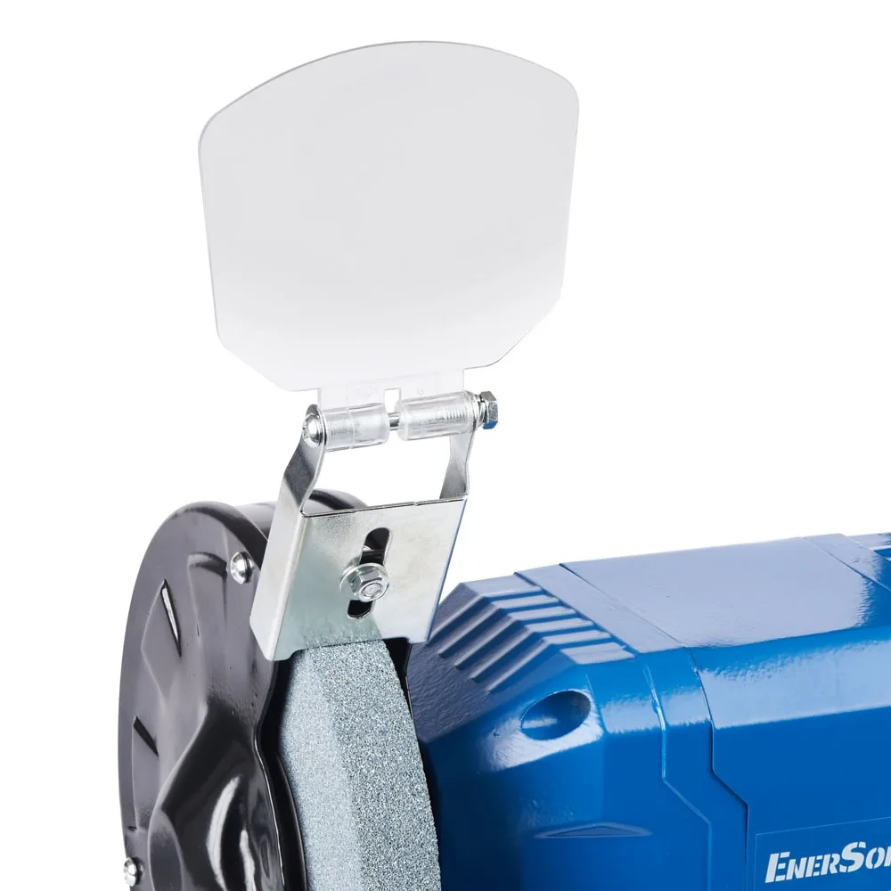 Заточный станок EnerSol EBG-150-50BE, 250 Вт, диаметр круга 150х127х20 мм, 2990 об/мин, вес 72 кг