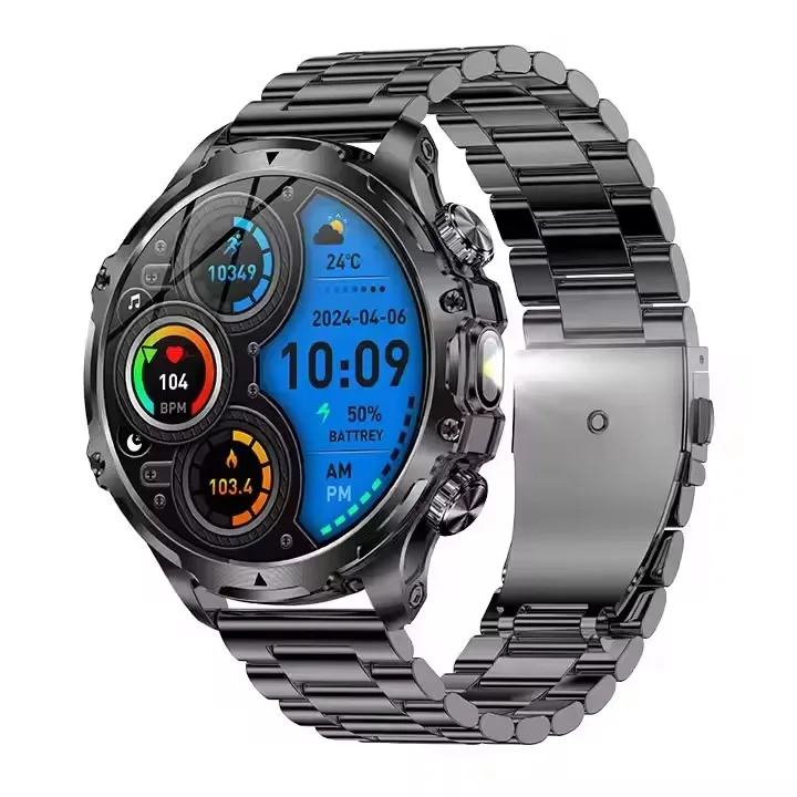 Розумні годинники Modfit Tactic Blaze сталь чорні 85 г водонепроникні 30 м
