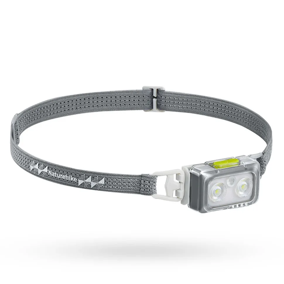 Налобний ліхтар Naturehike ABS 6,5х3,5х2,7 см сірий 250 лм IP65