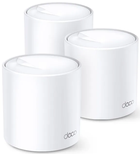 Система WiFi-Mesh TP-LINK Deco X60 AX5400, 1xGE LAN, 1xGE WAN, 1мод