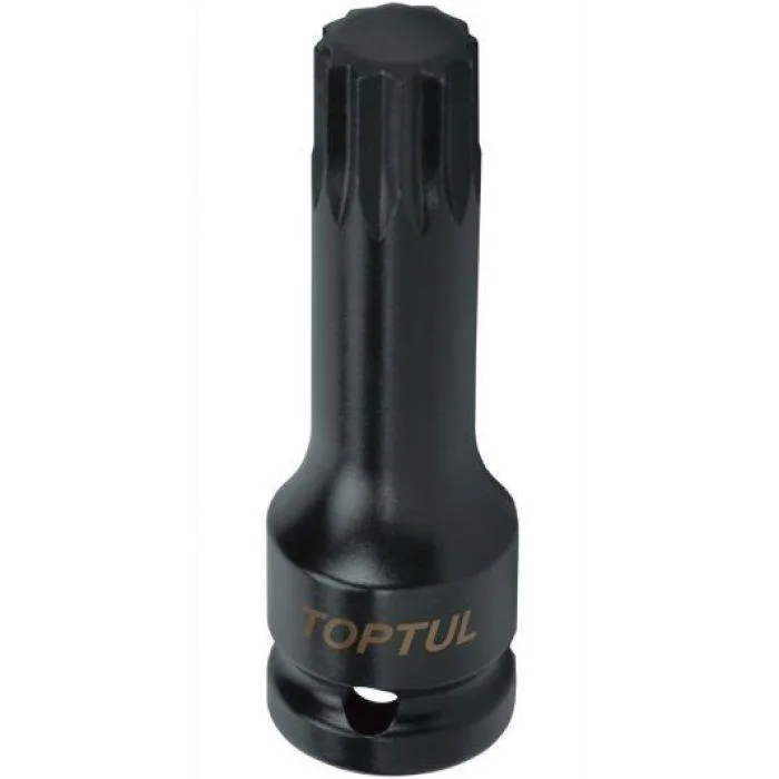 Головка торцева ударна 1/2" Spline Toptul 77 мм KADB1618L
