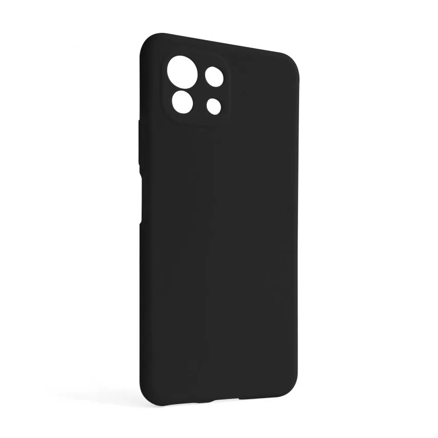 Чохол силіконовий для Xiaomi Mi 11 Lite 4G  чорний