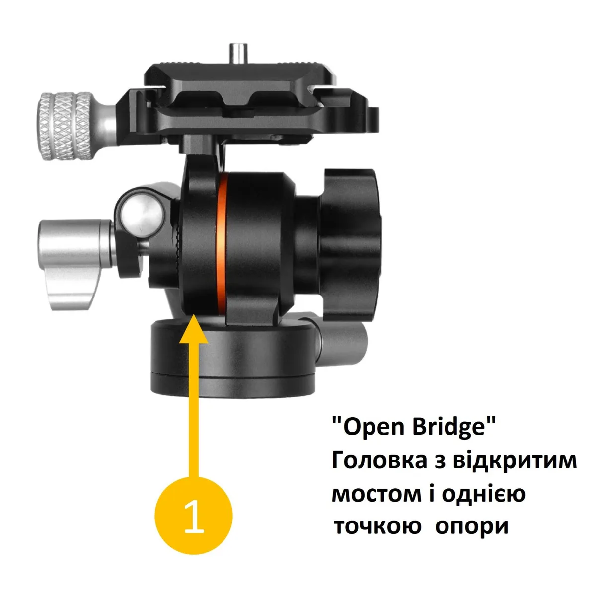 Штатив Vanguard вуглеволокно 164 см темно-сірий