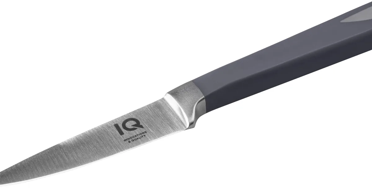 Ніж для овочів IQ Be Chef нержавіюча сталь 85 мм сірий