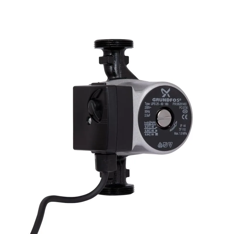 Циркуляційний насос GRS UPC 25/60/180 1 1/2" 220/230 В 93-67-46 Вт сірий 130x130x190 мм