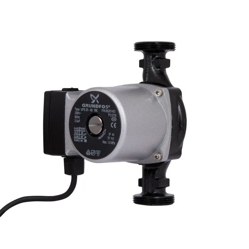 Циркуляційний насос GRS UPC 25/60/180 1 1/2" 220/230 В 93-67-46 Вт сірий 130x130x190 мм
