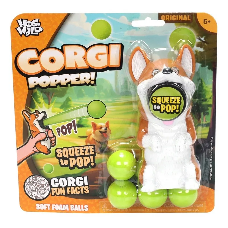 Игровой набор Hog Wild пенопластовый 20 см Корги многоцветный