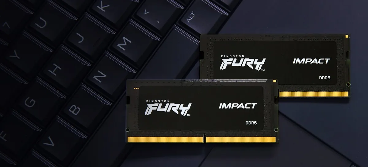 Пам'ять ноутбука Kingston DDR5 16GB 4800 FURY Impact