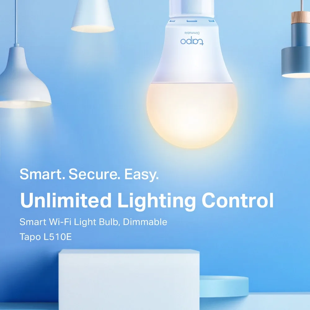 Умная Wi-Fi лампа TP-LINK Tapo L510E 2 шт. N300