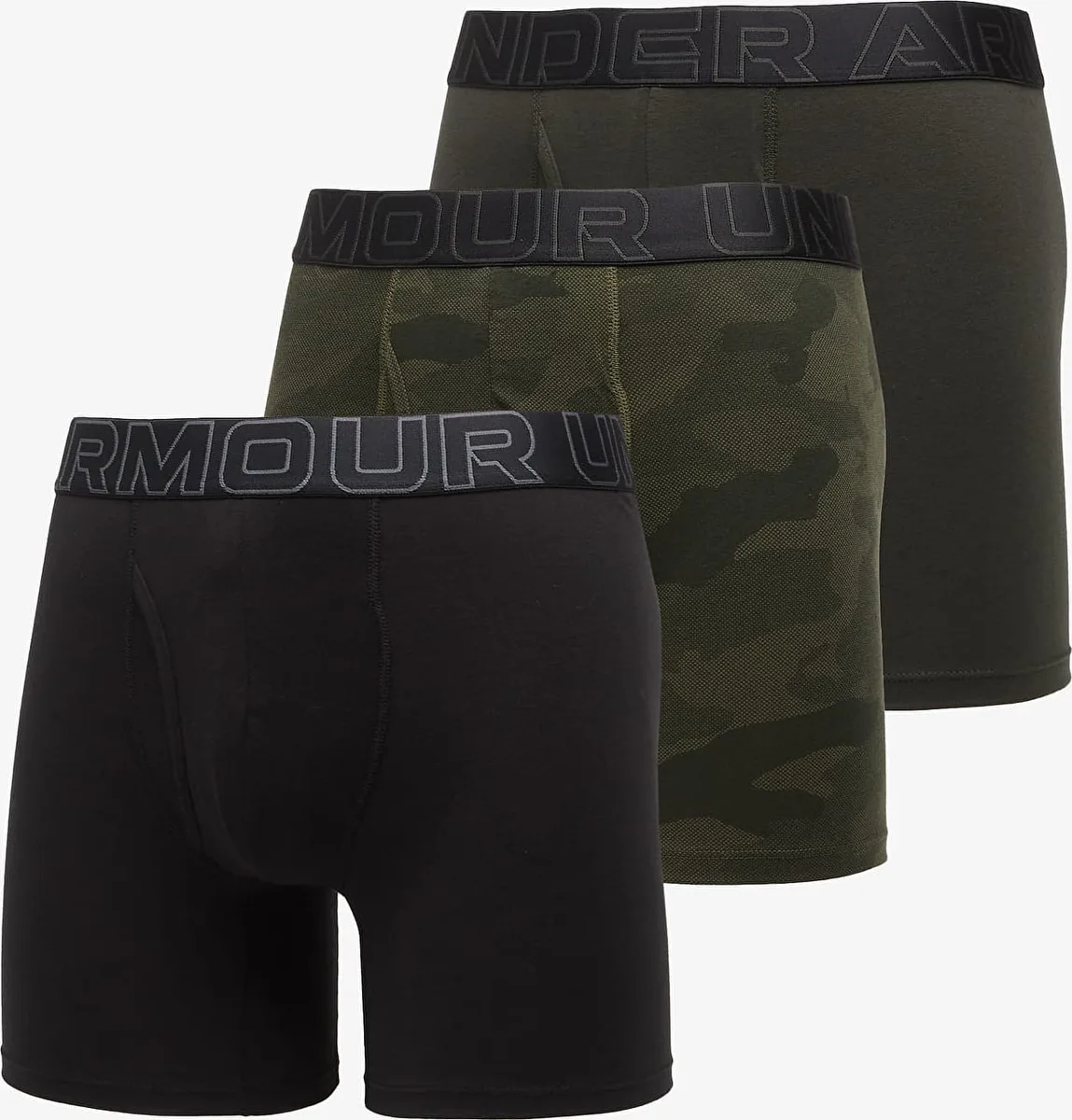 Труси Under Armour бавовняні MD чорні 3 шт