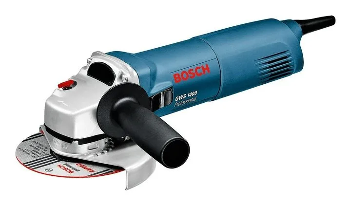 Кутова шліфувальна машина Bosch Professional GWS 1400, 125 мм, 1400 Вт, 11000 об/хв, 2.2 кг.