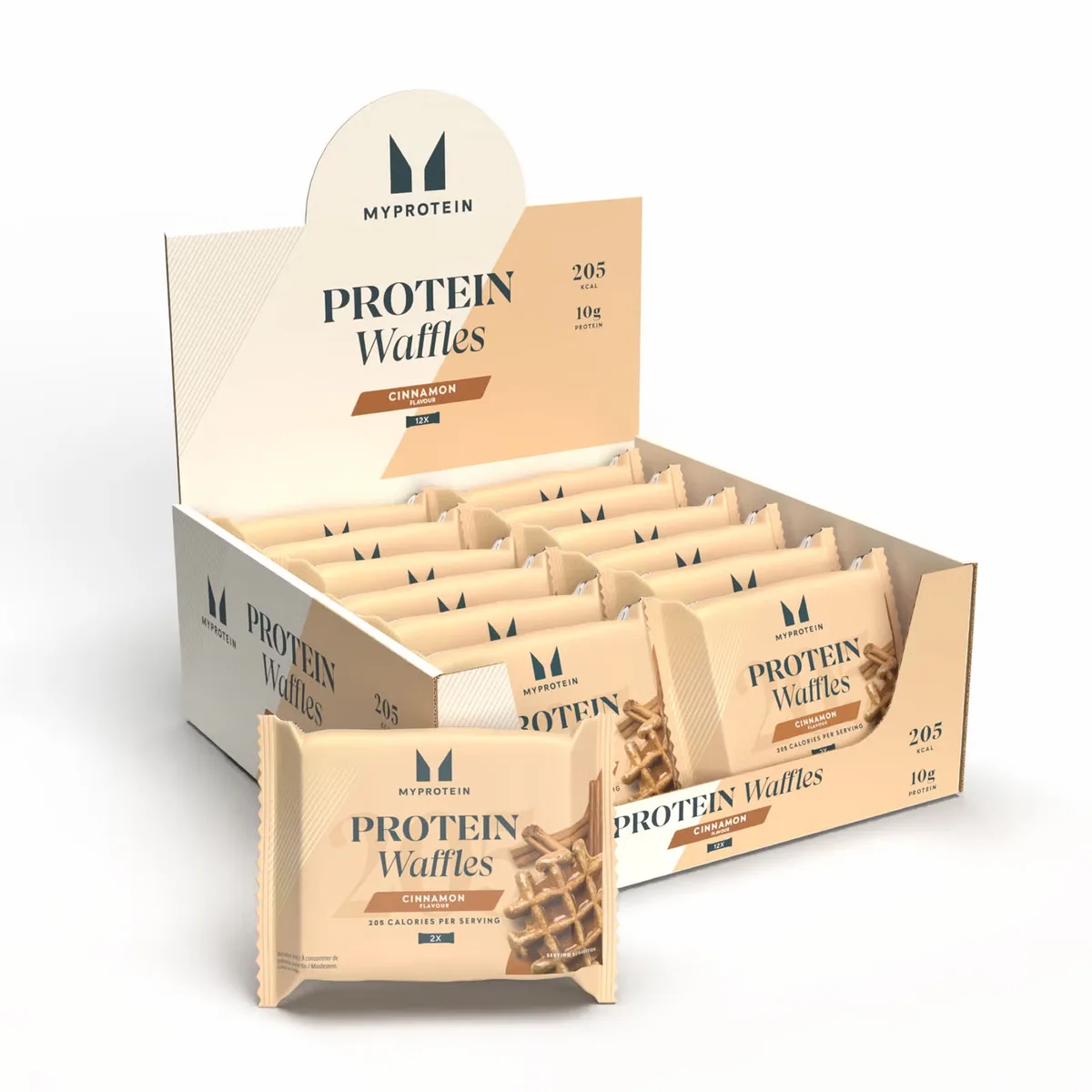 Протеїнові вафлі Myprotein 12x50 г Кориця