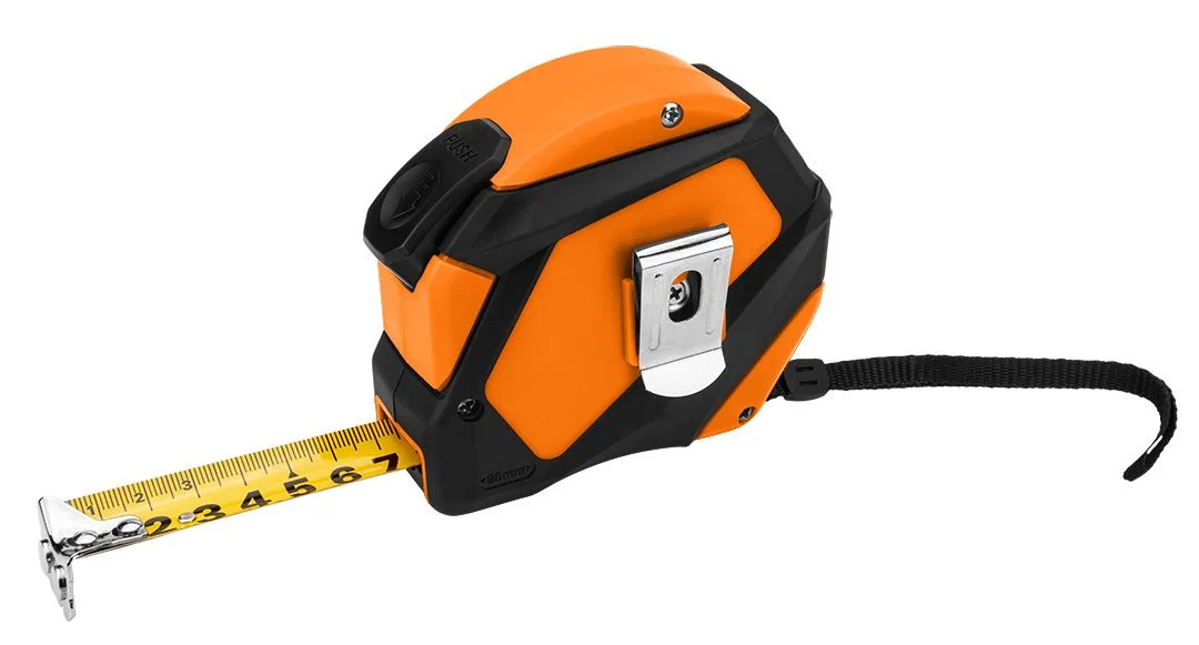 Рулетка Neo Tools, 5м x 19мм, з механізмом фіксації, магнітна.