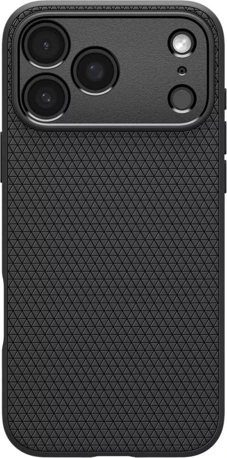Чохол Spigen для iPhone 17 Pro, Liquid Air, Matte Black