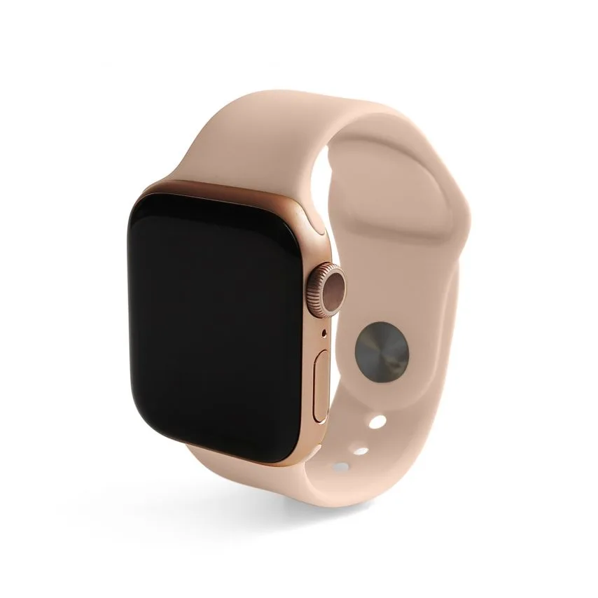 Ремінець Apple силіконовий 38-40 мм M/L рожевий