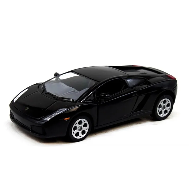 Коллекционная машинка Kinsmart металлическая 1:32 чёрная Lamborghini Gallardo