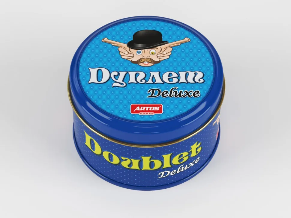 Настільна гра Artos games металева 14х12х12 см червона