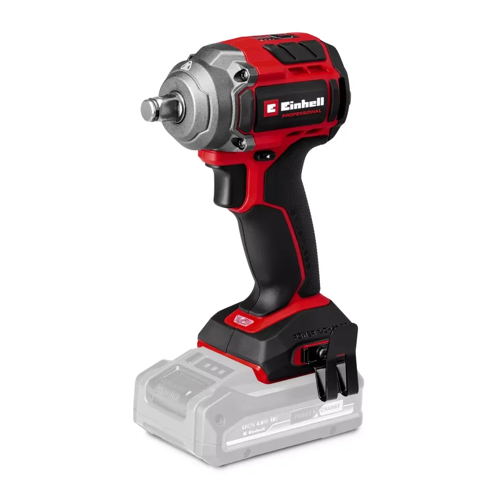 Гайковерт ударний акумуляторний Einhell безщітковий 18 В 350 Нм 1,03 кг чорний