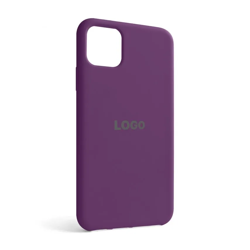 Чохол Silicone для Apple iPhone 11 Pro Max силіконовий фіолетовий