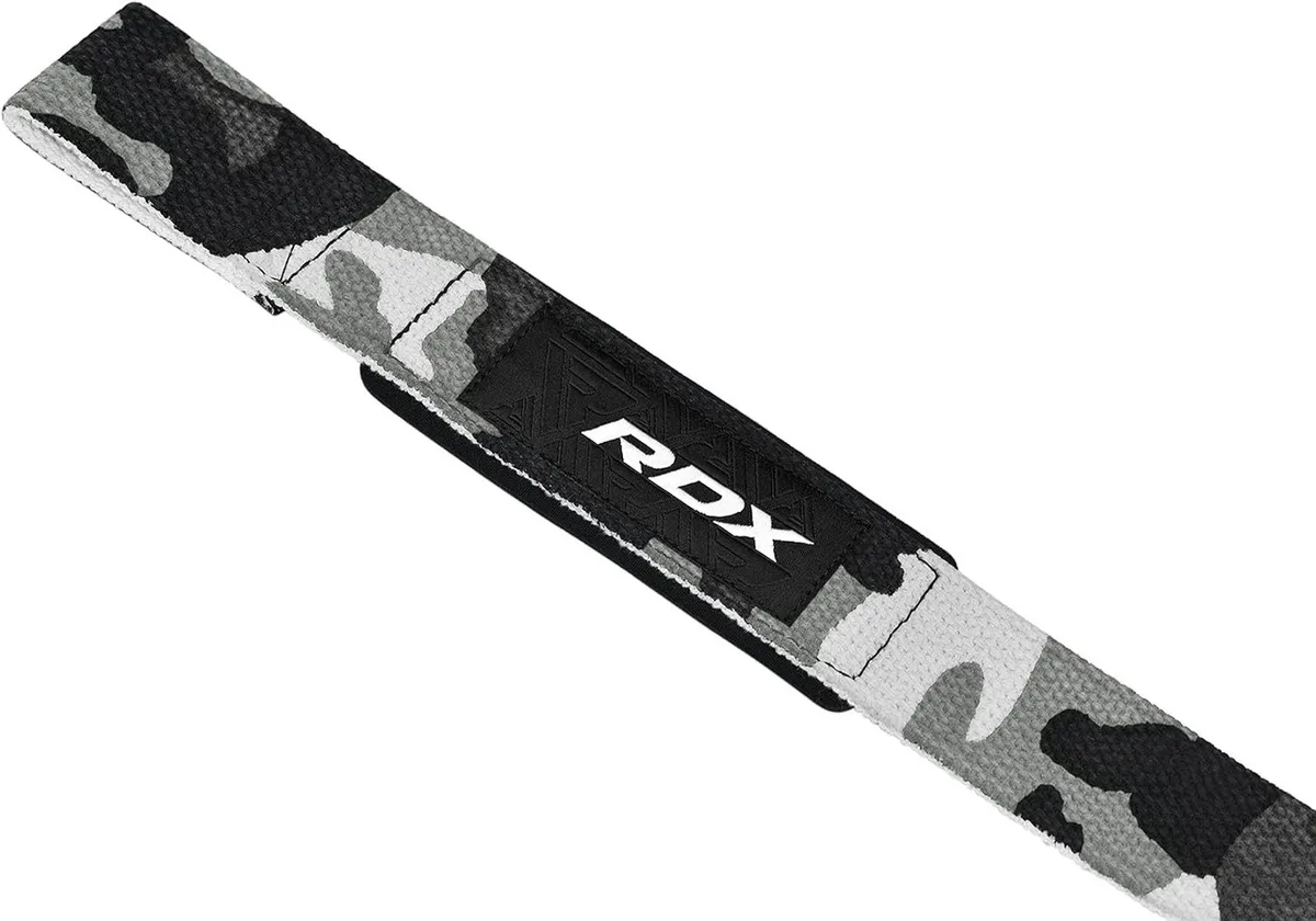 Лямки для тяги RDX бавовна 20,5 см сірі