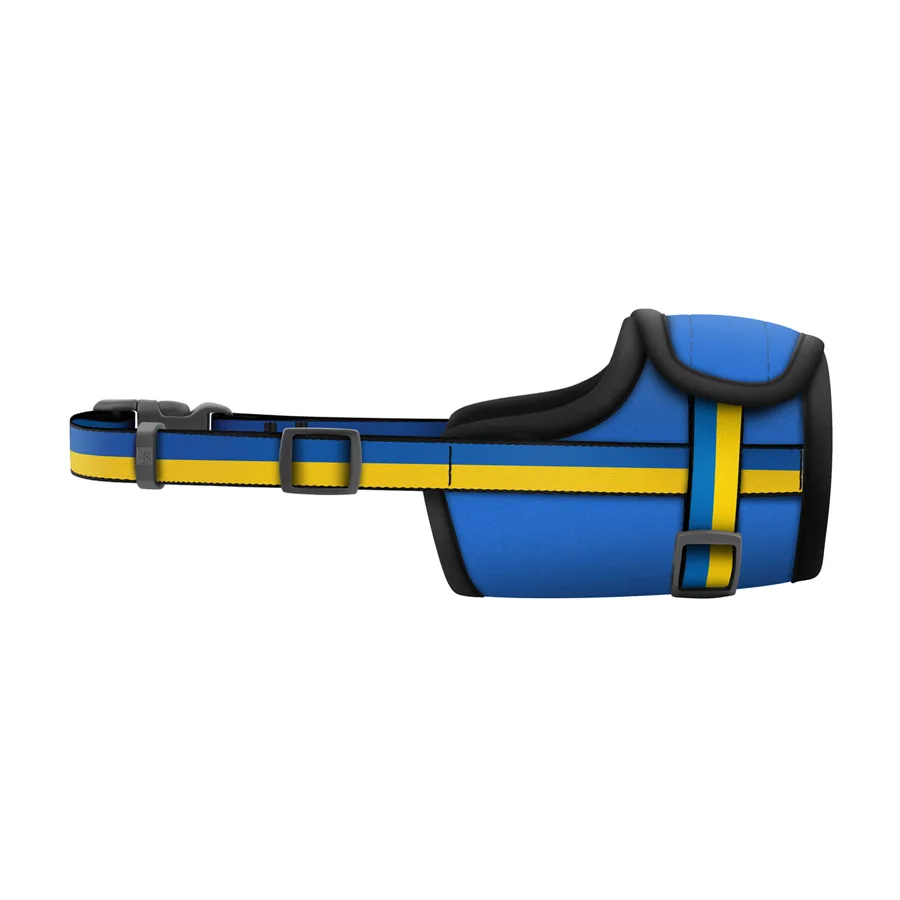Намордник WAUDOG Nylon L 25-34 см нейлоновый цвета свободы