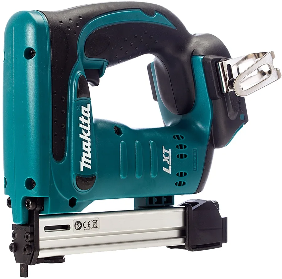 Акумуляторний степлер Makita DST221Z 18В для скоб 10-22/0.6х1.2мм без батареї та зарядного пристрою.