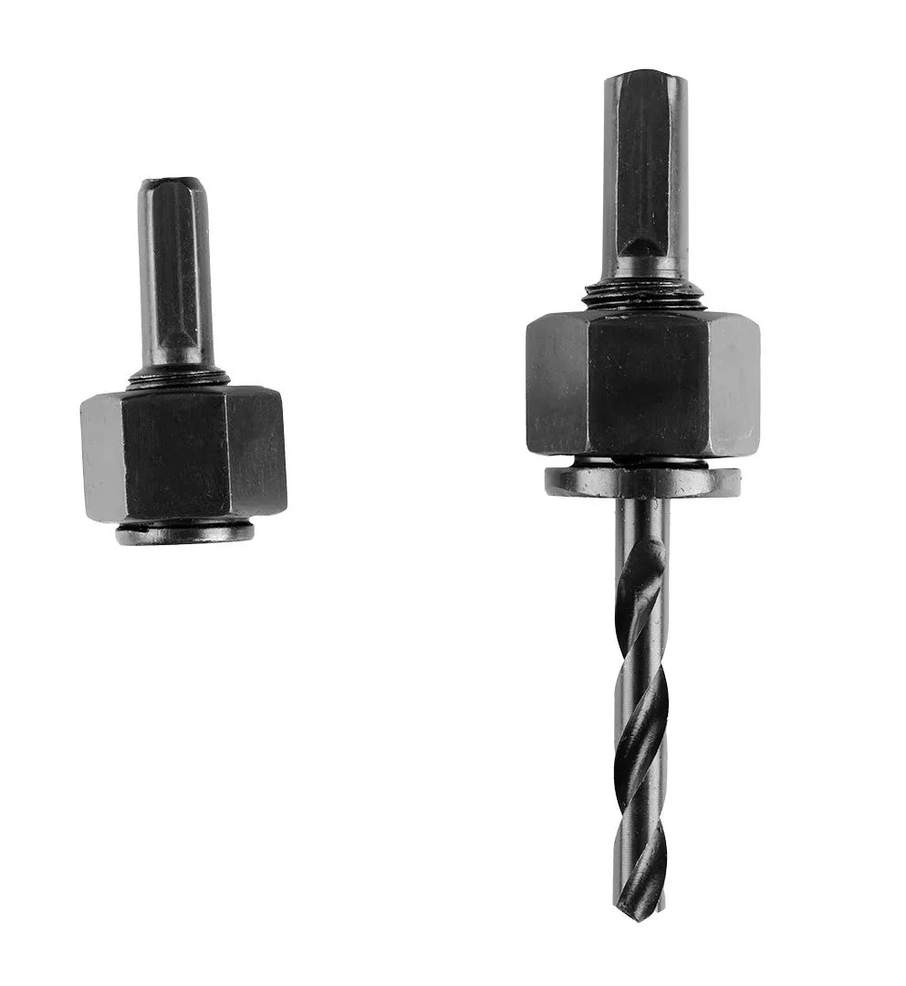 Коронки для свердління дерева GRAPHITE 19-64 мм, 2 адаптери, комплект у кейсі 12 шт.