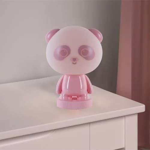 Светильник-ночник LED с аккумулятором Kite Panda для детской спальни.