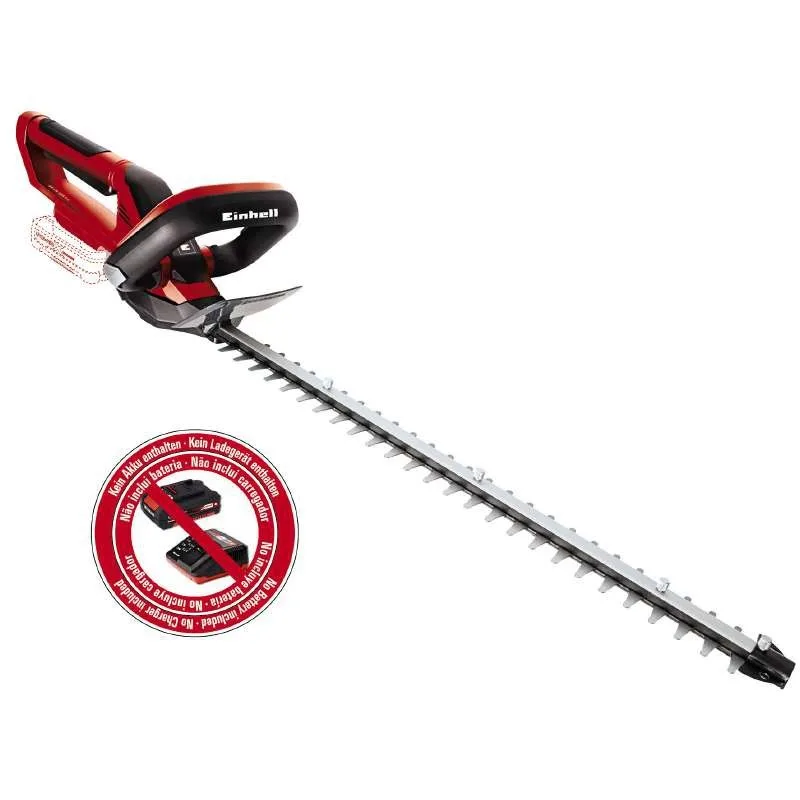 Акумуляторний кущоріз Einhell GE-CH 1855/1 Li - Solo 18В PXC, 55 см, крок різу 18 мм, вага 2.44 кг (без акумулятора та зарядного п