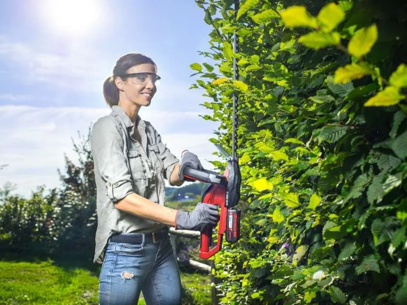 Акумуляторний кущоріз Einhell GE-CH 1855/1 Li - Solo 18В PXC, 55 см, крок різу 18 мм, вага 2.44 кг (без акумулятора та зарядного п