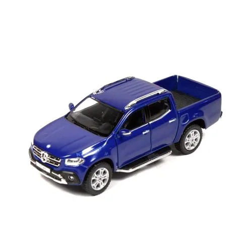 Машинка KINSMART Mercedes-Benz X-Class металевий інерційний з відкриваючимися дверима синій 1:38