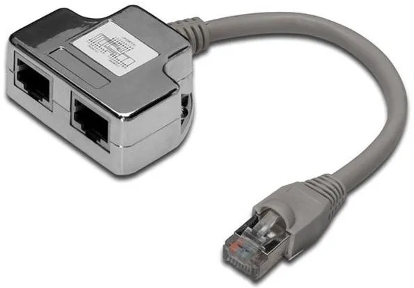 Розгалужувач DIGITUS CAT 5e STP PC-PC