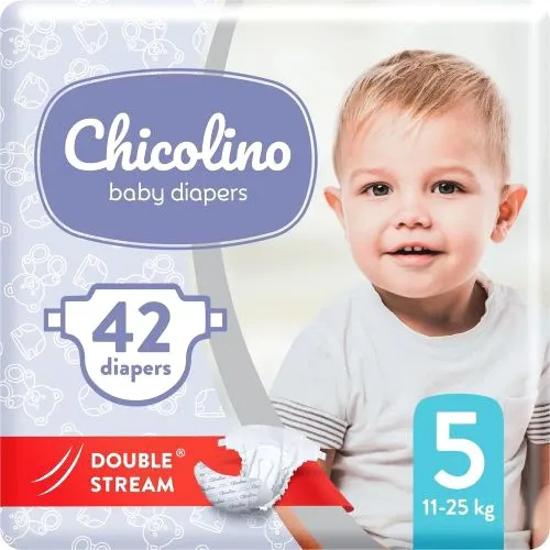 Дитячі підгузки Chicolino розмір 5 11-25 кг 42 шт.