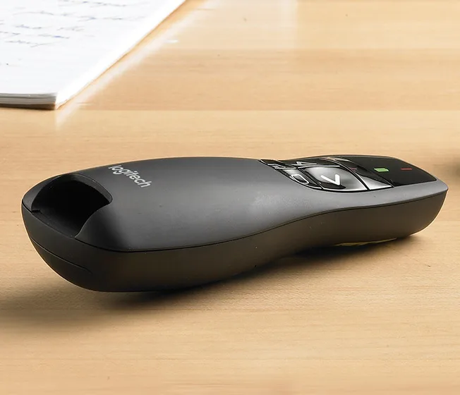 Презентер Logitech бездротовий USB чорний 37,8х115,5х27,4 мм 57 г